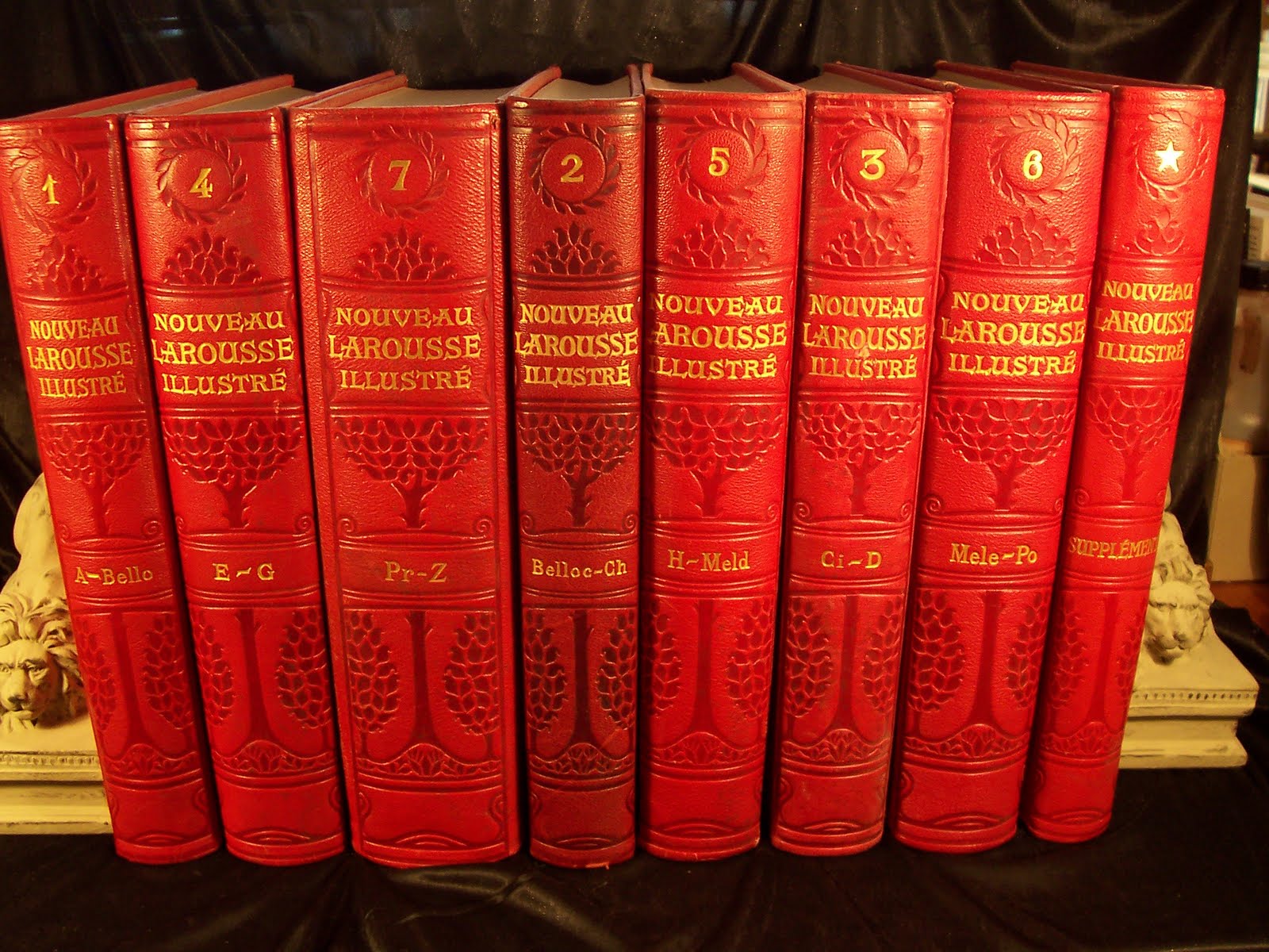 encyclopedie larousse 7 volumes